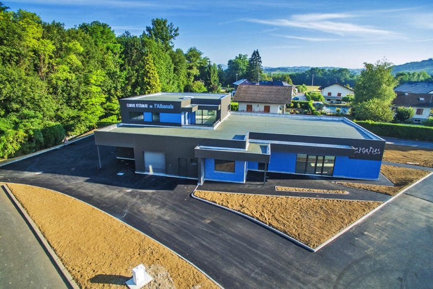 Suivi de chantier Clinique de l'Albanais (du 16 au 22 juillet 2018)